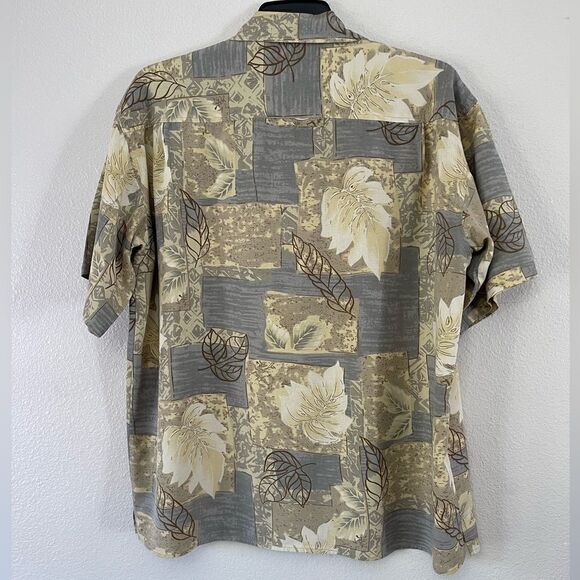 Cotton Traders 100% Silk Hawaiian Shirt Size XL - Picture 2 of 3